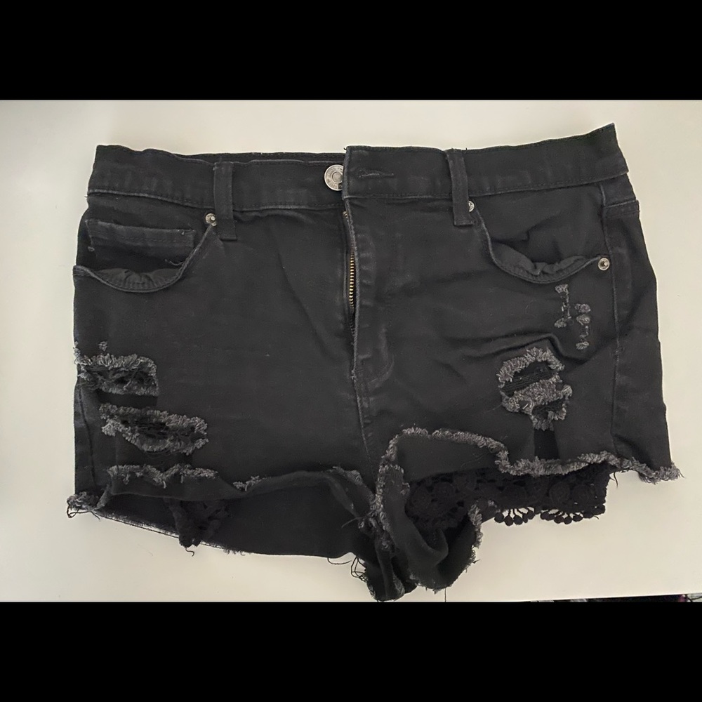 Mudd Destroyed Jean Shorts